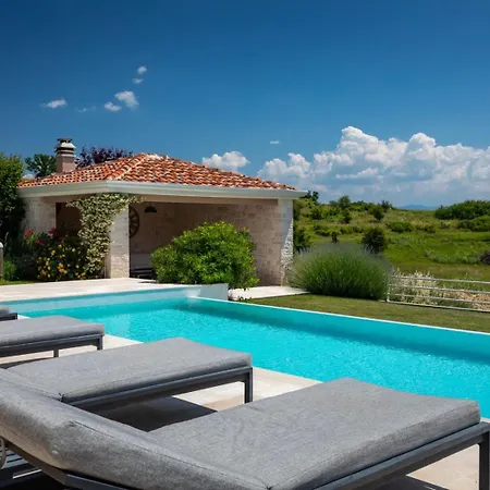Villa Luxury Monte With Pool In Vizinada